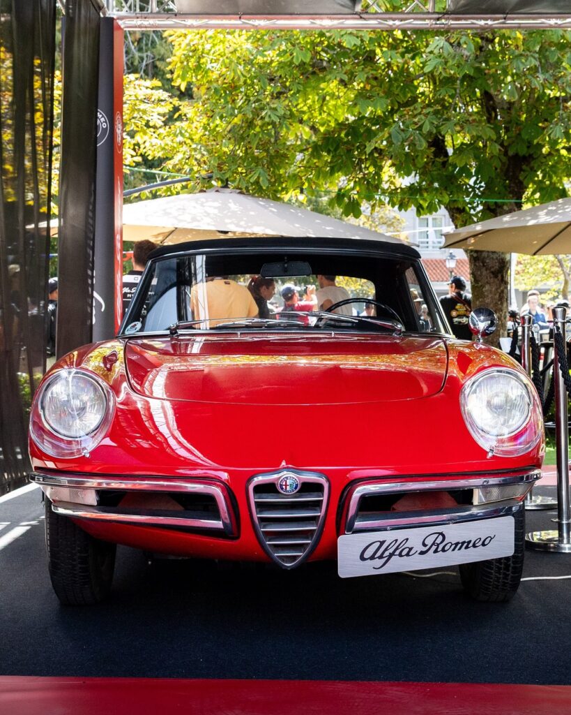 Alfa Romeo Duetto em exposição no Caramulo