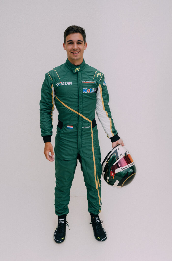 Tomas Slootweg com o equipamento da AF Motorsport