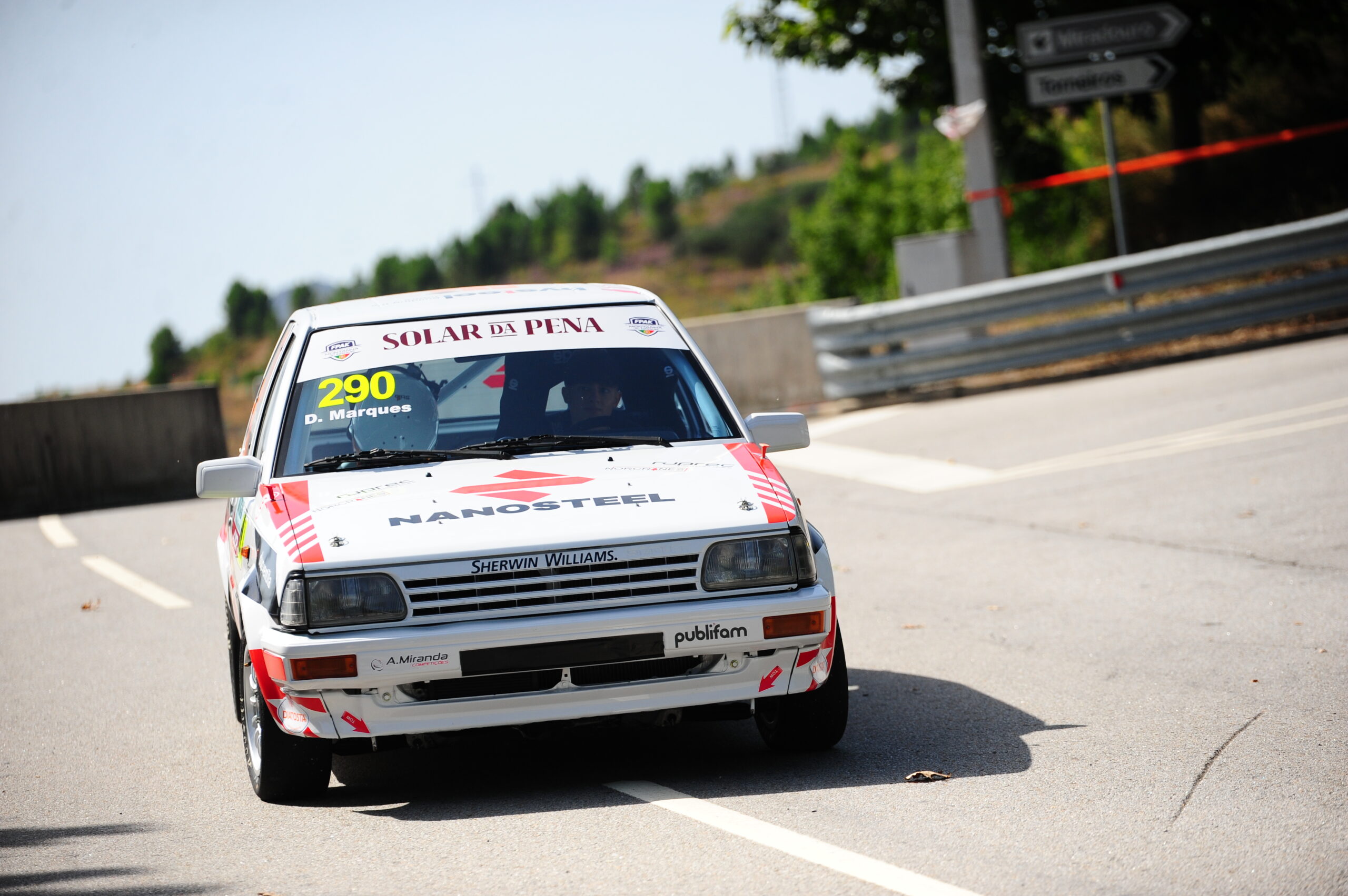 Toyota Starlet de Diogo Marques na Rampa de Boticas