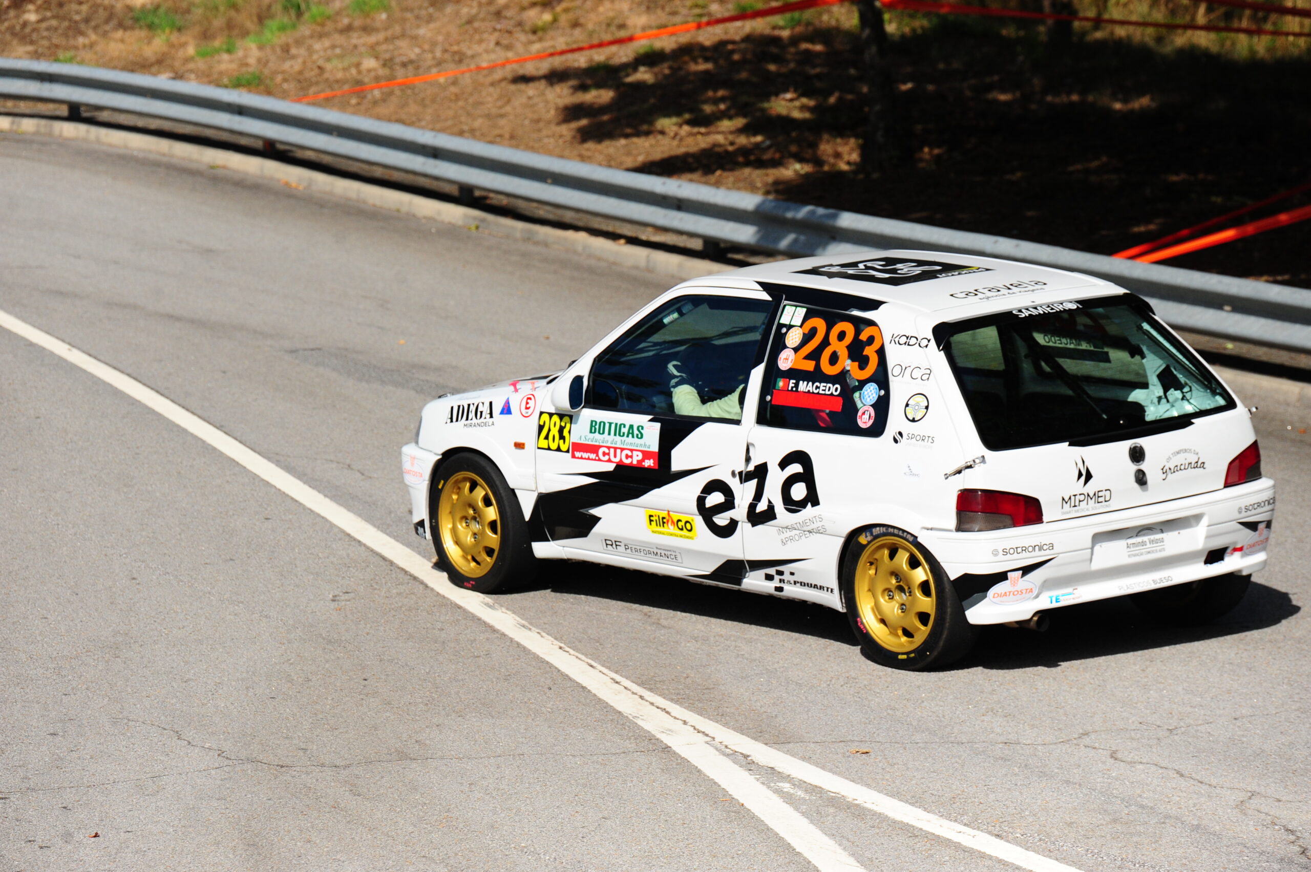 Peugeot 106 de Francisco Macedo na Rampa de Boticas