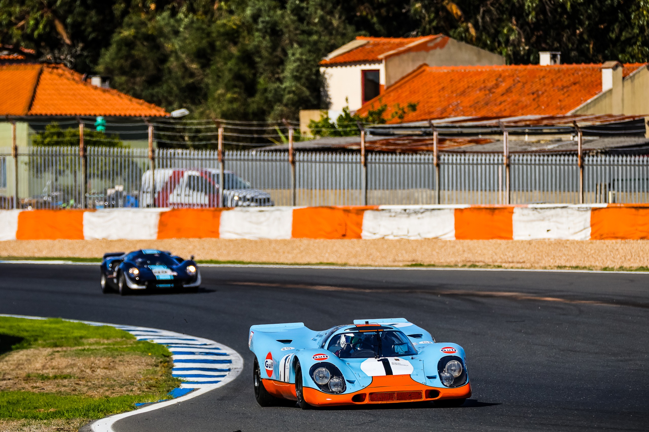 Protótipos históricos da Le Mans Classic Series no Circuito do Estoril