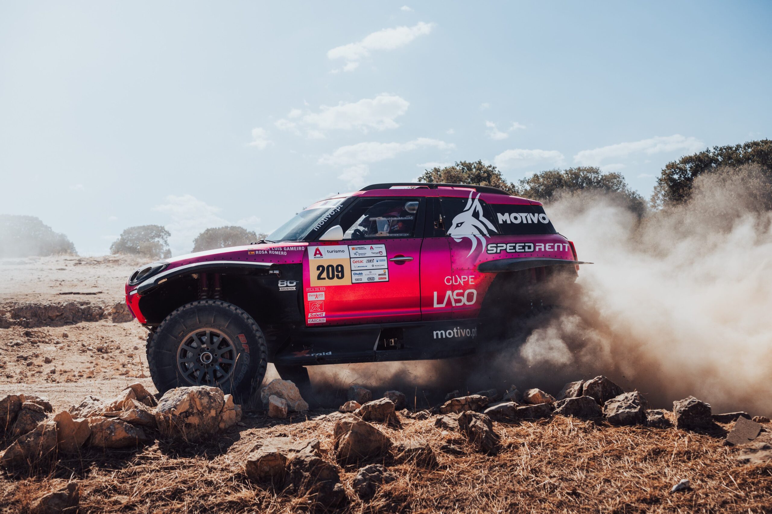MINI JCW T1+ de Maria Luís Gameiro em competição no todo-o-terreno