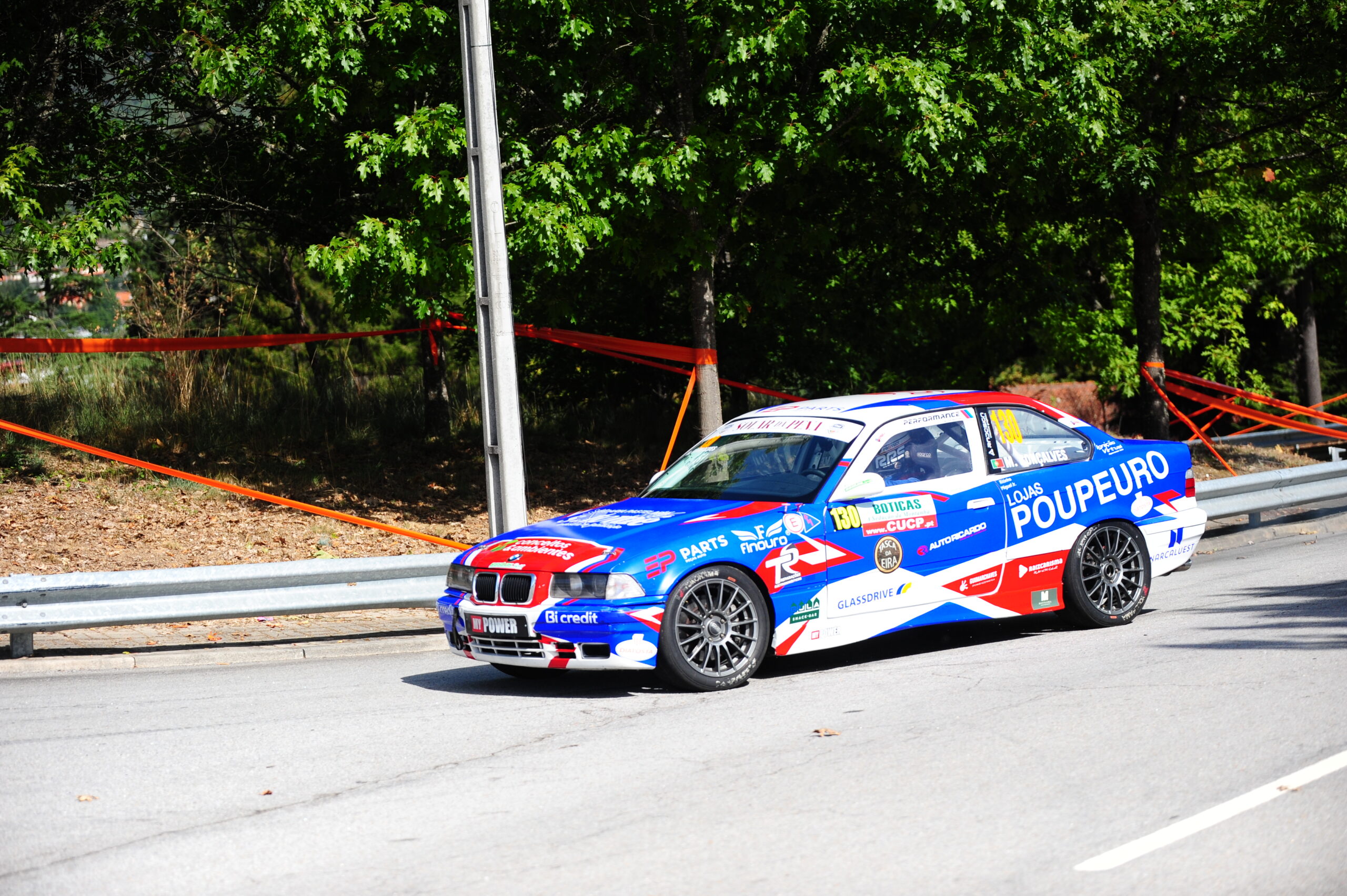 BMW E36 de Miguel Gonçalves na Rampa de Boticas
