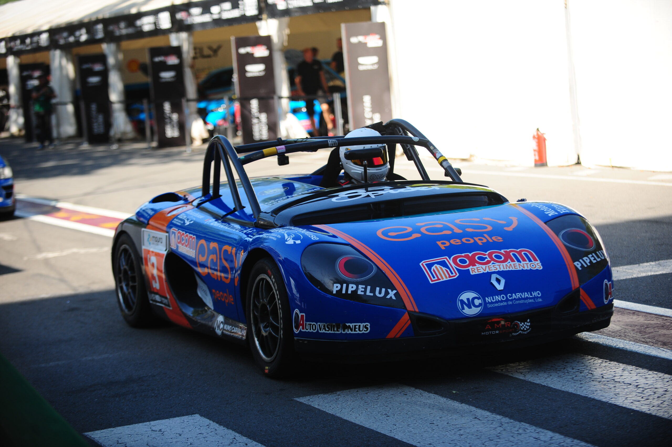 Renault Spyder de Pedro Bartolomeu no circuito