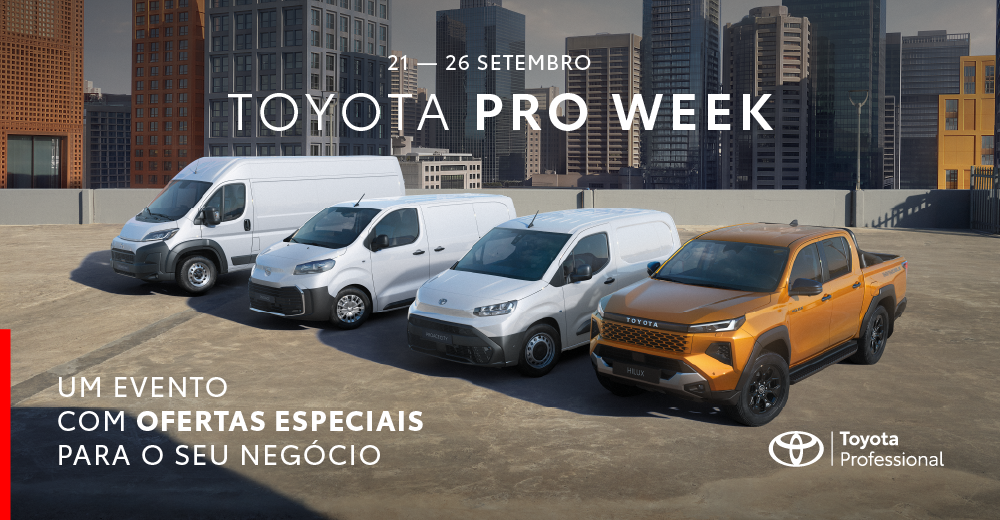 Gama Toyota Professional apresentada na Toyota Pro Week